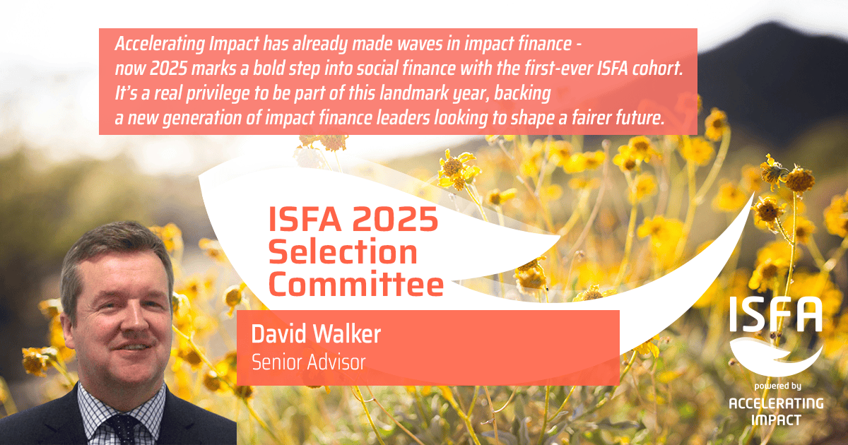 David Walker - Member of the ISFA Selection Committee 2025